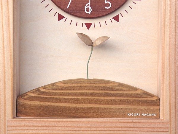 木製の掛け時計・置き時計・からくり時計など贈り物に人気の手作り時計
｜キコリ時計工房（Kicori）【本店】｜ひなたの時計