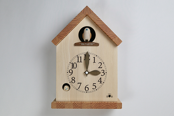 木製の掛け時計・置き時計・からくり時計など贈り物に人気の手作り時計
｜キコリ時計工房（Kicori）【本店】｜ノアの鳩時計
