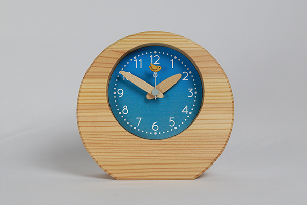 木製の掛け時計・置き時計・からくり時計など贈り物に人気の手作り時計
｜キコリ時計工房（Kicori）【本店】｜空の置時計
